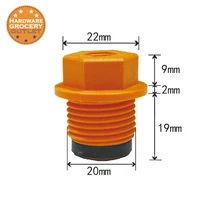 Высокое качество, PPR пластиковый штекер для воды, 60 штук