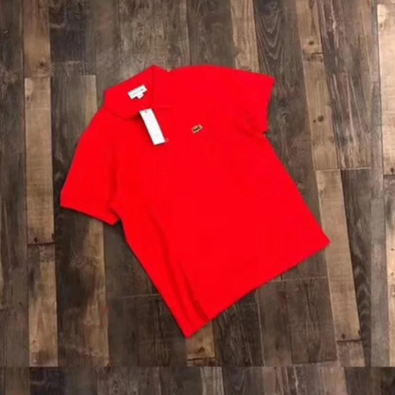 LACOSTE LEGEND Running Shirt Men Quick Dry Breathable T-Shirts Black Short Sleeve High Quality Pure Cotton LACOSTE LEGEND Running Shirt Men Quick Dry Breathable T-Shirts Black Short Sleeve High Quality Pure Cotton