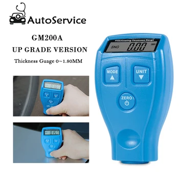 

Professional automatic 0-1.80mm digital coating thickness gauge detector LCD display car paint thickness varnish film coating