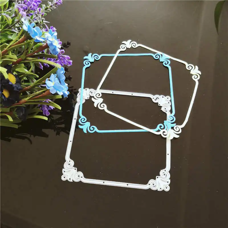 square frames Metal steel Die Cuts frames Cutting Dies For DIY