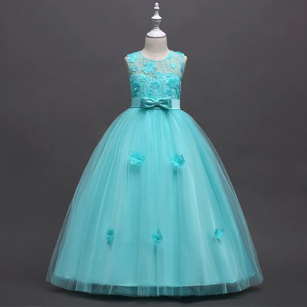 

Gorgeous Mint Green Pink Long Ball Gown Mom Daughter Matching Evening Prom Party Dresses for Mom and Daughter