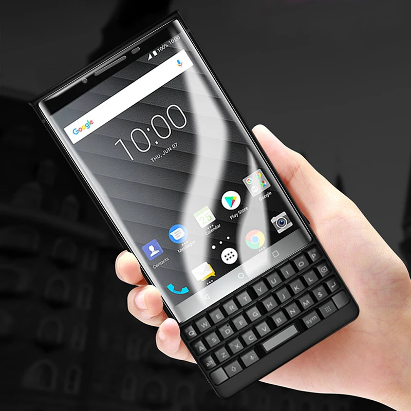 CHYI 3D изогнутая пленка для экрана BlackBerry KEY2, нано гидратация, полное покрытие с инструментами, не закаленное стекло, жидкость