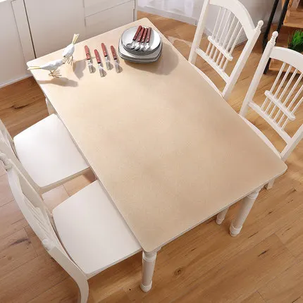 Skup 1.0mm romantyczny szampan obrus obrus z pvc wodoodporny obrus z kuchni wzór olej obrus szklana ściereczka