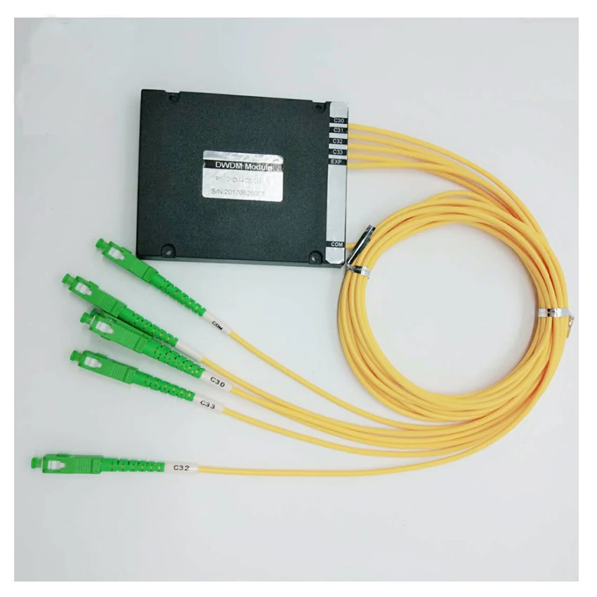 4 канальный волоконно оптический модуль CWDM Mux Demux 1270 1610nm с разъемом