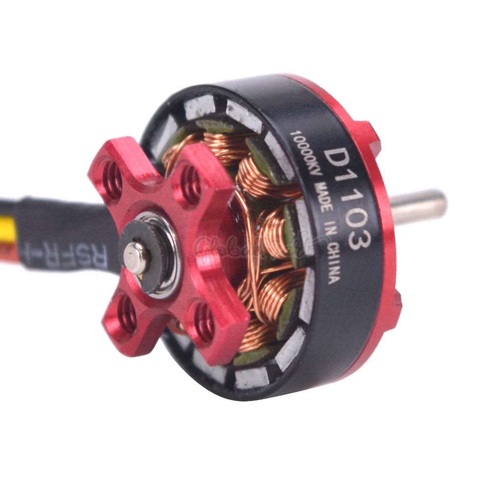 Мини D1103 1103 10000kv 2S миниатюрный бесщёточный электродвигатель для RC крошечный микро 80 мм 90 мм 100 мм 120 мм мультироторный Дрон