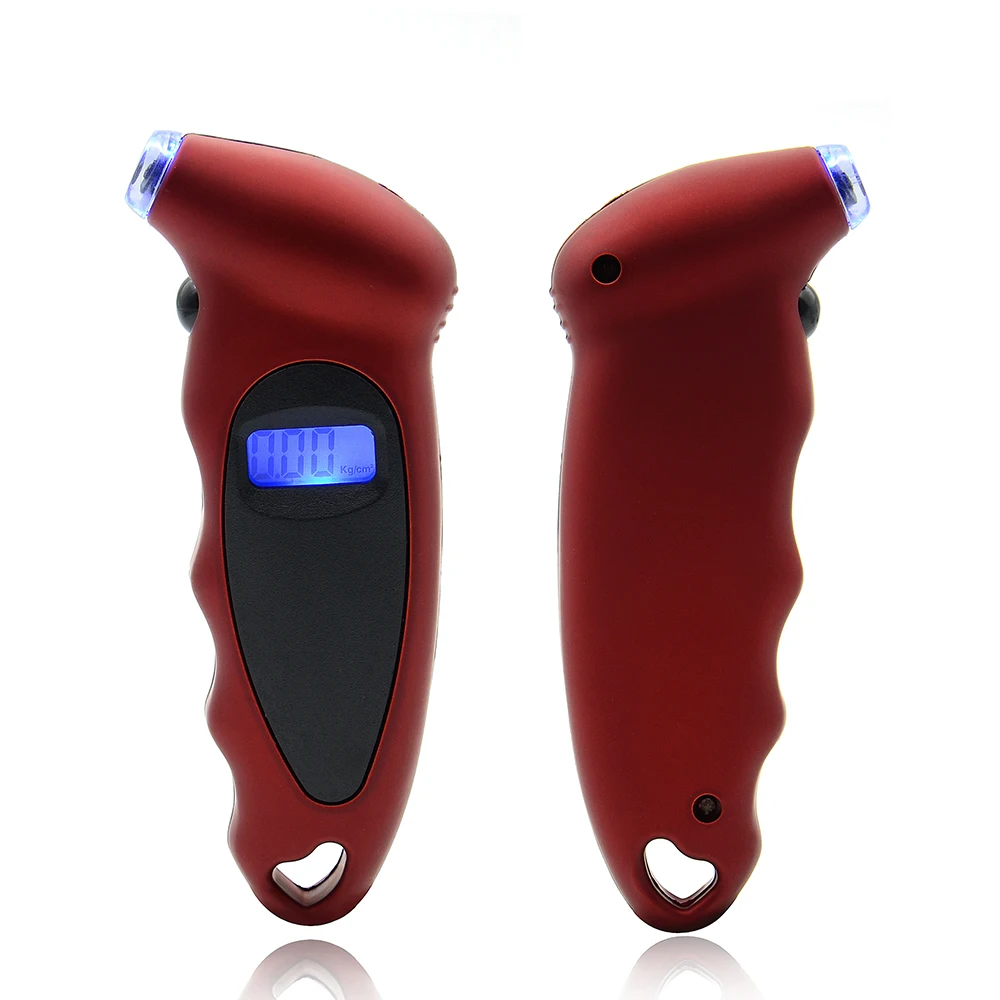 New Digital Car Tire Tyre Air Pressure Gauge Meter LCD Display Manometer Barometers Tester for Car Truck Motorcycle Bike