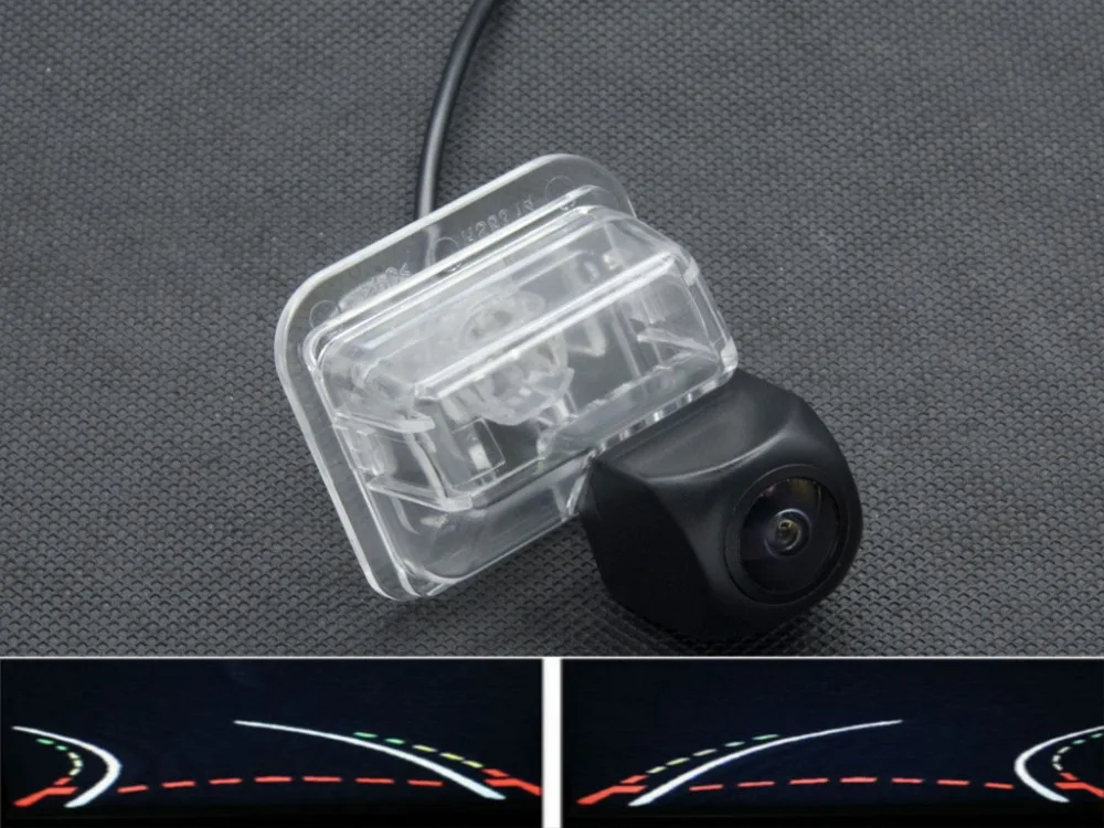 

Trajectory Tracks 1080P Fisheye Lens Rear view Camera For Mazda 3 Mazda 6 CX-9 CX-7 CX-5 Besturn X80 B50 Car Waterproof camera
