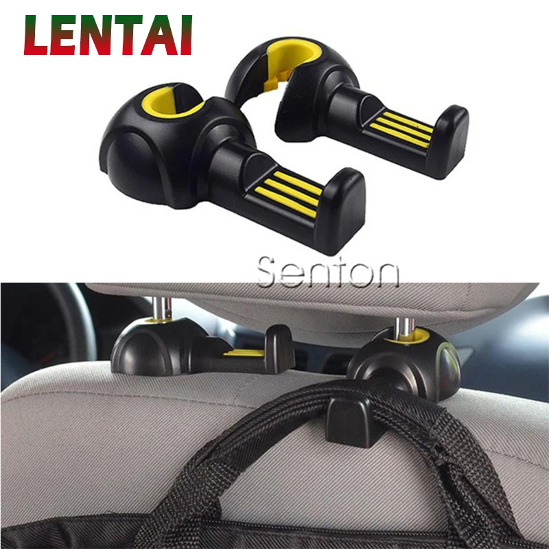 

LENTAI 1PC Car Seat Back Pothook Hook Bag Holder For Volvo Toyota Chevrolet cruze Opel astra h Nissan qashqai Peugeot 307 308