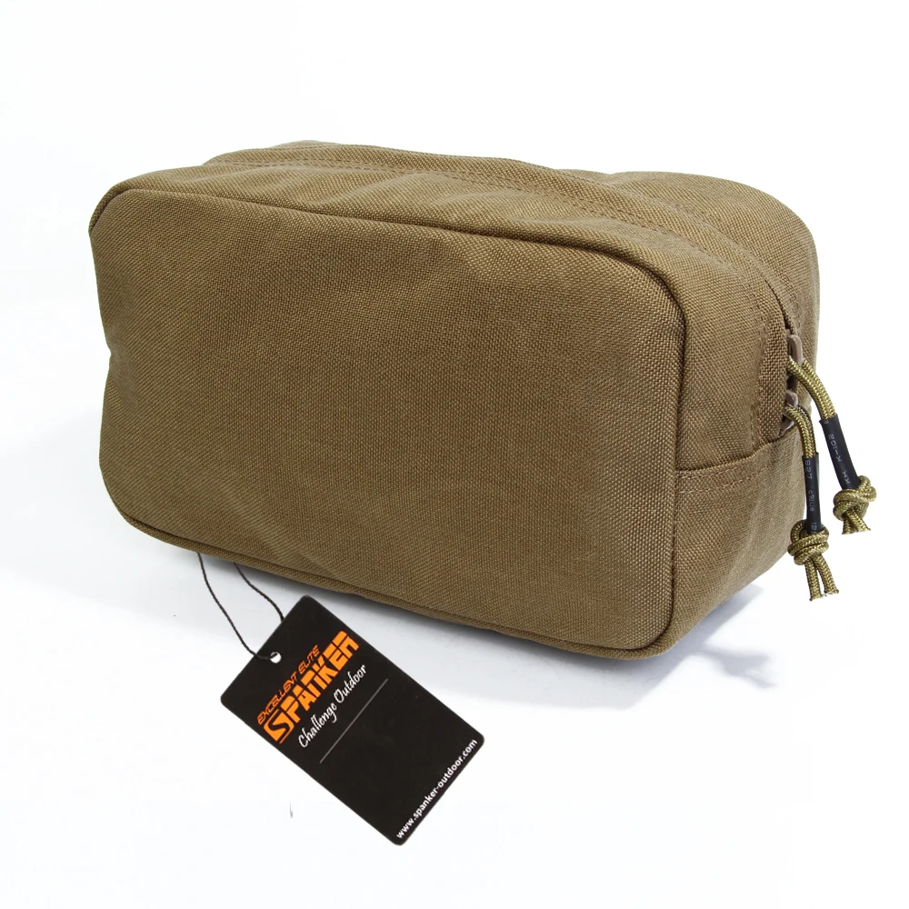 Отличная Элитная тактическая сумка-бизань Molle для инструментов для охоты на открытом воздухе, сумка для аксессуаров EDC, горизонтальная сумка на молнии