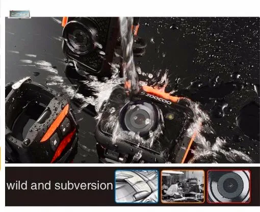 Спортивная Экшн камера SOOCOO S60B Wi Fi с защитой от ударов 60 м водонепроницаемая 1080 P Full