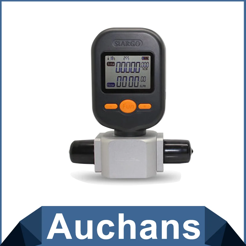 MF5712 Digital Gas Mass Flow Meter Protable Gas Air Flow Rate Tester 0 200L/Min in Tool Parts