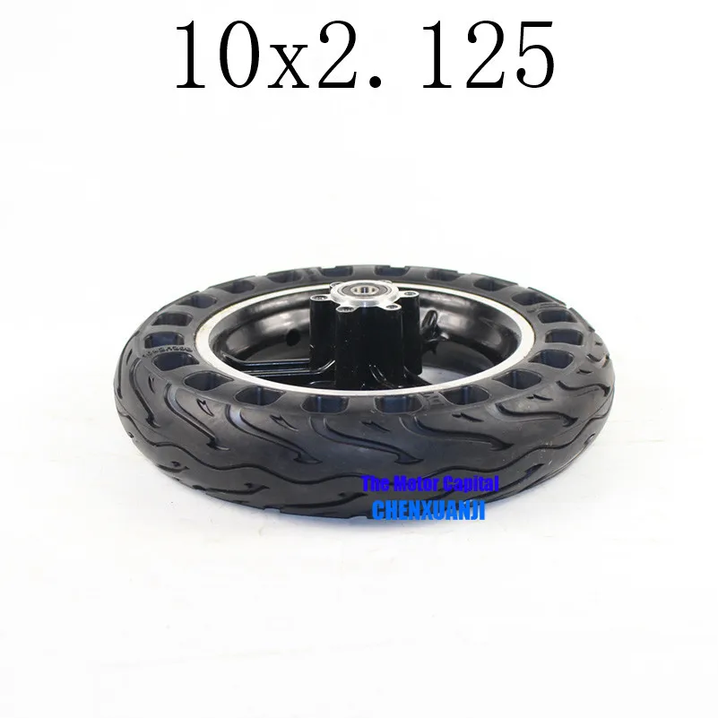 Горячая 10x2,125 1" твердые сотовые колеса с хорошим качеством для умный электрический балансировочный Скутер Складной