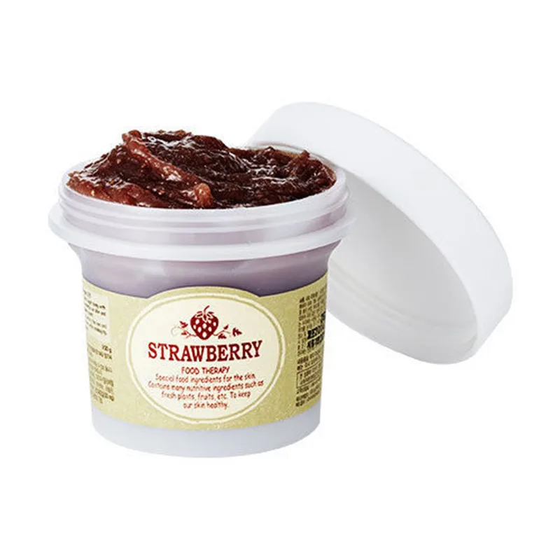 SkinFood Black Sugar Strawberry Mask Wash Off 100g Moisturizing Oil Control Natural Essence Collagen Whitening Mask SkinFood Black Sugar Strawberry Mask Wash Off 100g Moisturizing Oil Control Natural Essence Collagen Whitening Mask