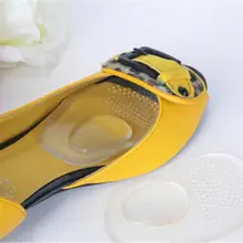 1 пара липких подушек для супинатора, подушечки для ног, силиконовые гелевые ортопедические стельки, вставки для обуви, ортопедические массажный эффект, коврик