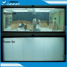High Tech switchable smart window film Building using pdlc film switchable privacy film with best supply