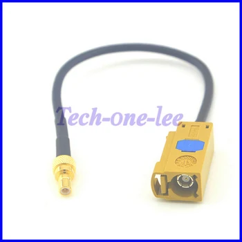 

RF Coaxial Cable Fakra K Jack to SMB Plug GPS Antenna Extension Cord Connector Pigtail Cable RG174 15CM