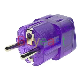 

2 x Universal to Israel Schuko Germany France Type F 2 IN 1 Electrical Plug Adapter convert US/AU/EU/UK...... AC100~250V Wonpro