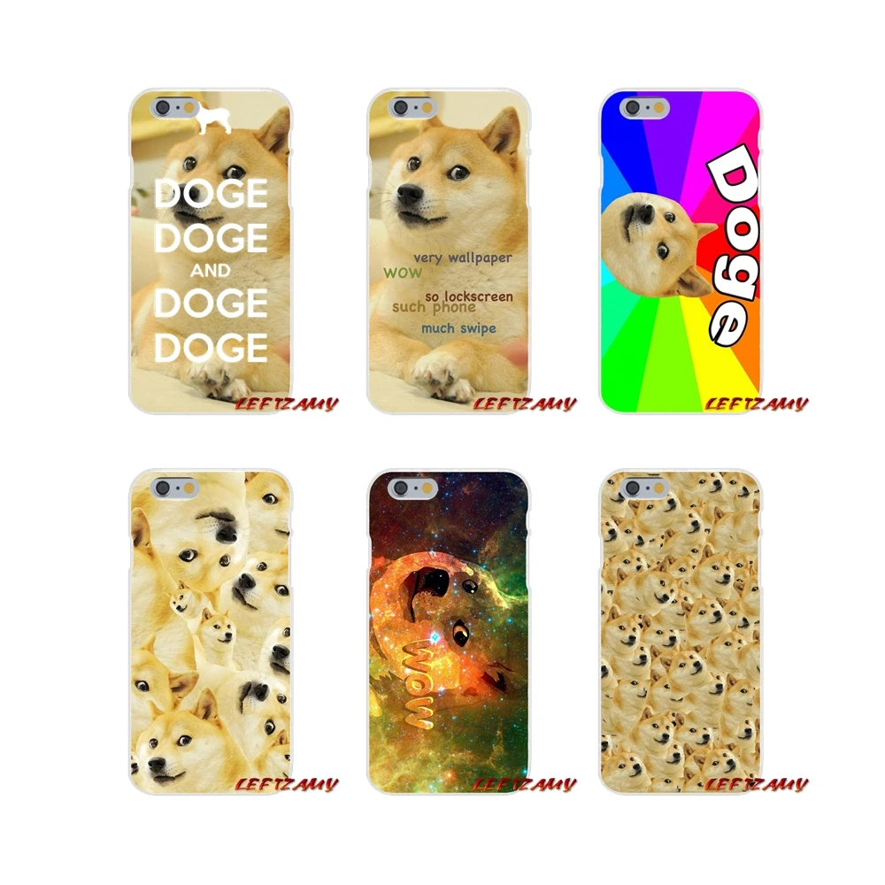 

Accessories Phone Shell Covers For iPhone X XR XS MAX 4 4S 5 5S 5C SE 6 6S 7 8 Plus funny doge dog