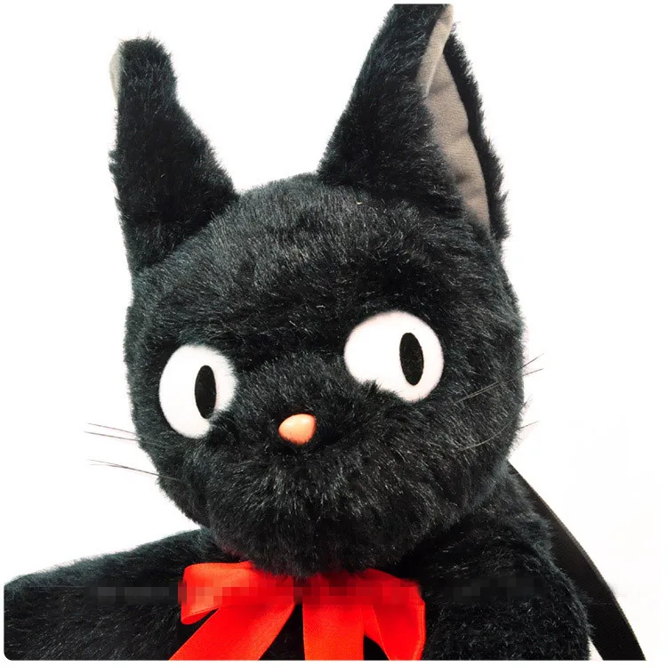 Плюшевая сумка Кики услуги японский плюшевая игрушка по мотивам мультфильма Magic Black Kitty плюшевый рюкзак подарок на день рождения для детей