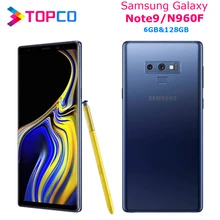 Samsung Galaxy Note9 N960F Note 9 Original Unlocked LTE Mobile Phone Exynos Octa Core 6.4" Dual 12MP RAM 6GB ROM 128GB NFC