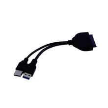Free shipping USB 3.0 to 2.5 inch HDD SATA Hard Drive Cable Adapter for SATA3.0 SSD&HDD