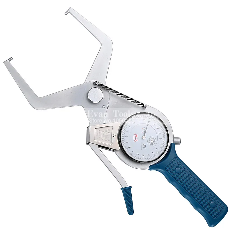 Metric Outside Dial font b Caliper b font Gauges 80 100 55mm 0 01mm Carbide Points
