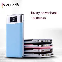 Tollcuudda Power Bank 10000 мАч портативный внешний аккумулятор портативное зарядное устройство со светодиодным индикатором для iPhone 5 6S 7 Plus Ми телефона