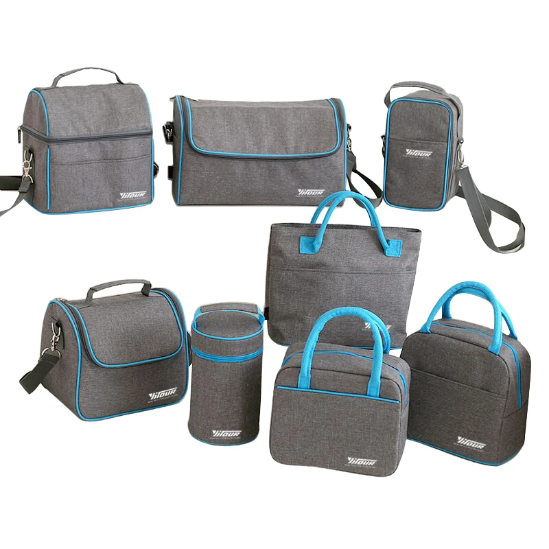 Thermal Insulation Cooler Lunch Bag Picnic Bento Box Fresh Keeping...