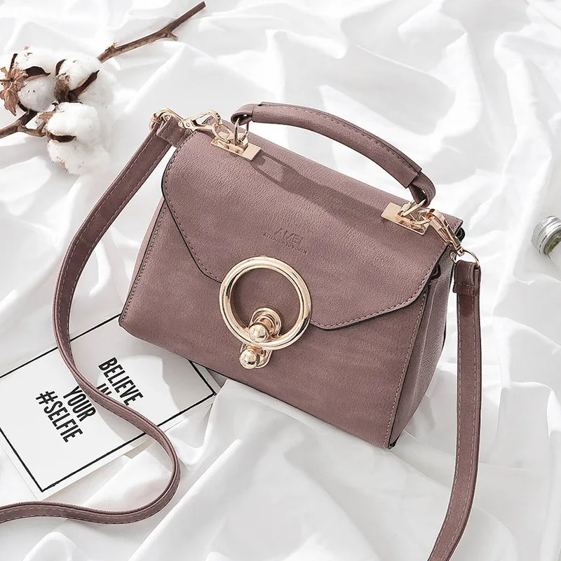 

Ruil Women Metal buckle small Square Bags Fashion High Quality Designer Handbag Casual Shoulder Messenger Bag New Sac Femme