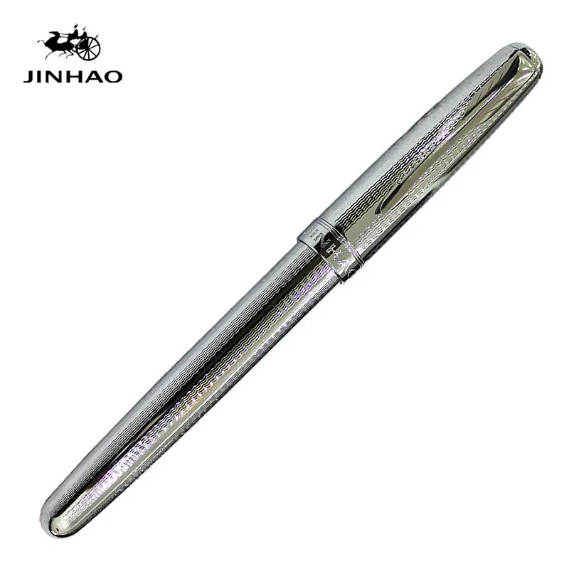 JINHAO 601 бизнес 6 цветов на выбор Средний Перьевая ручка иридиевая перьевая ручка канцелярские принадлежности для школы и офиса ручка для письма - Цвет: 9