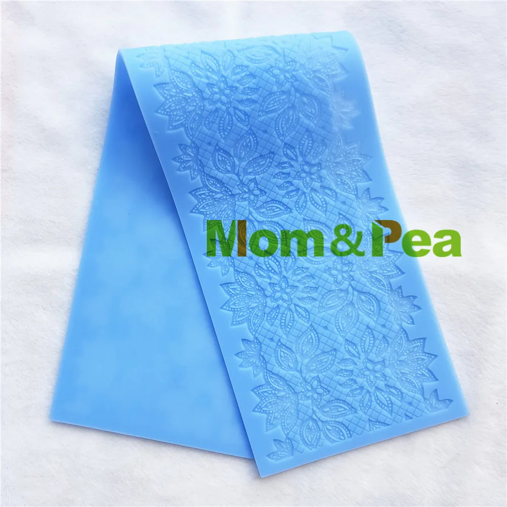Mom & Pea MPL507 Бесплатная доставка кружевная форма для украшения торта помадка 3D