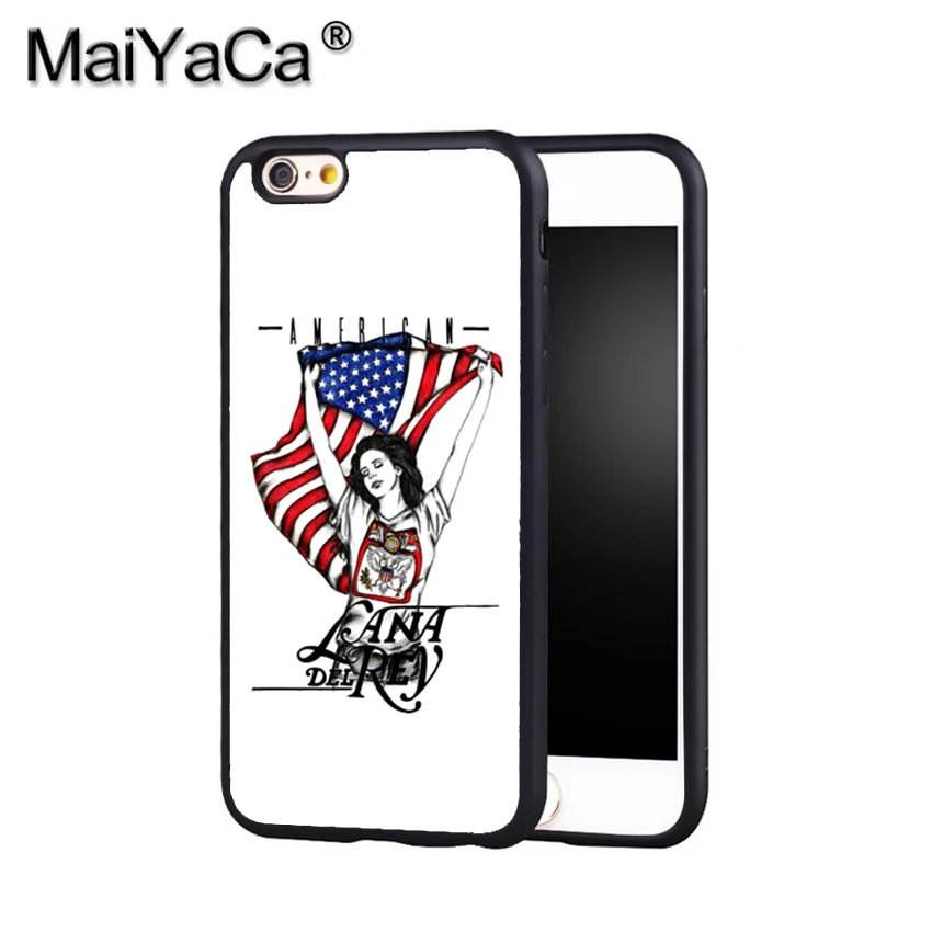MaiYaCa Лана Дель Рей art 4 Телефон чехол для Iphone X 8 6 S плюс 7 Plus 5 5S 5C 4S SE Принт мягкий