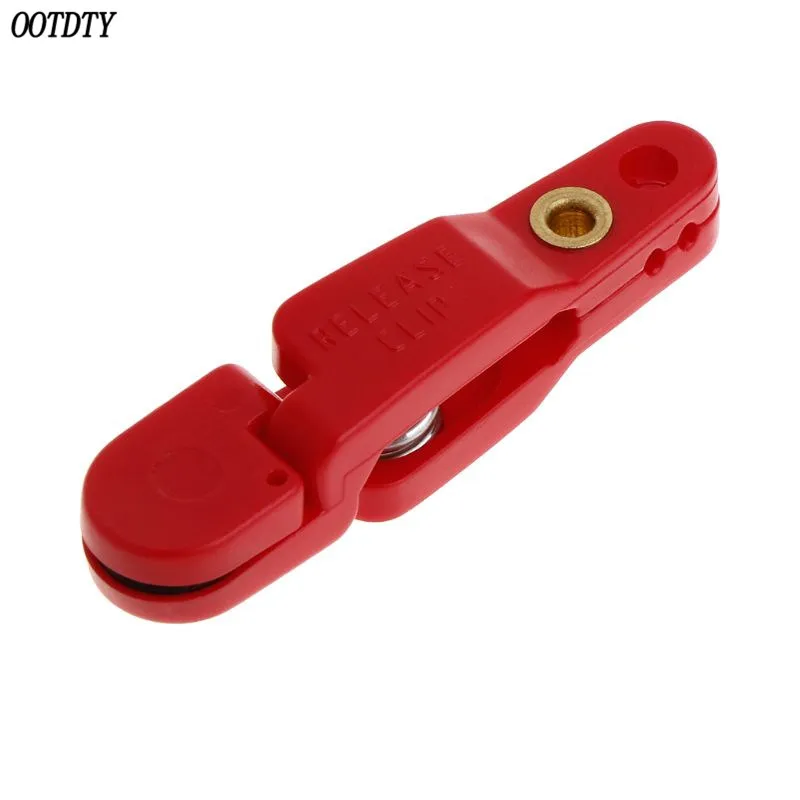

OOTDTY Fishing Clip Heavy Tension Release Trolling Buckle Trigger Tackle Plastic Accessories Clips For Planer Kite Boats