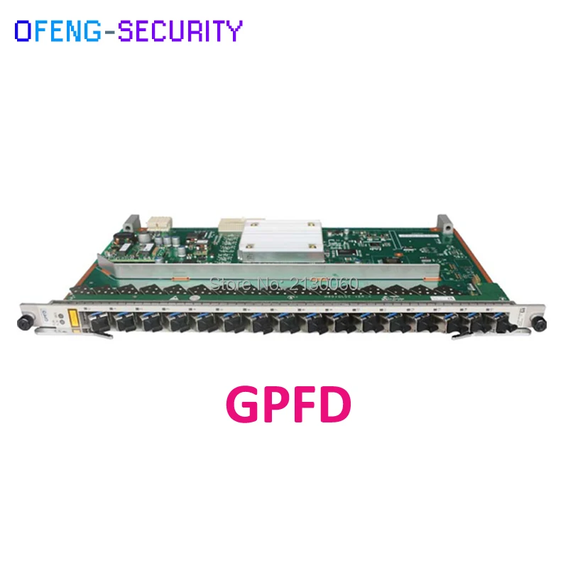 

16 ports OLT GPON board GPFD for Huawei MA5600T, MA5680T or MA5683T OLT, with 16 SFP modules