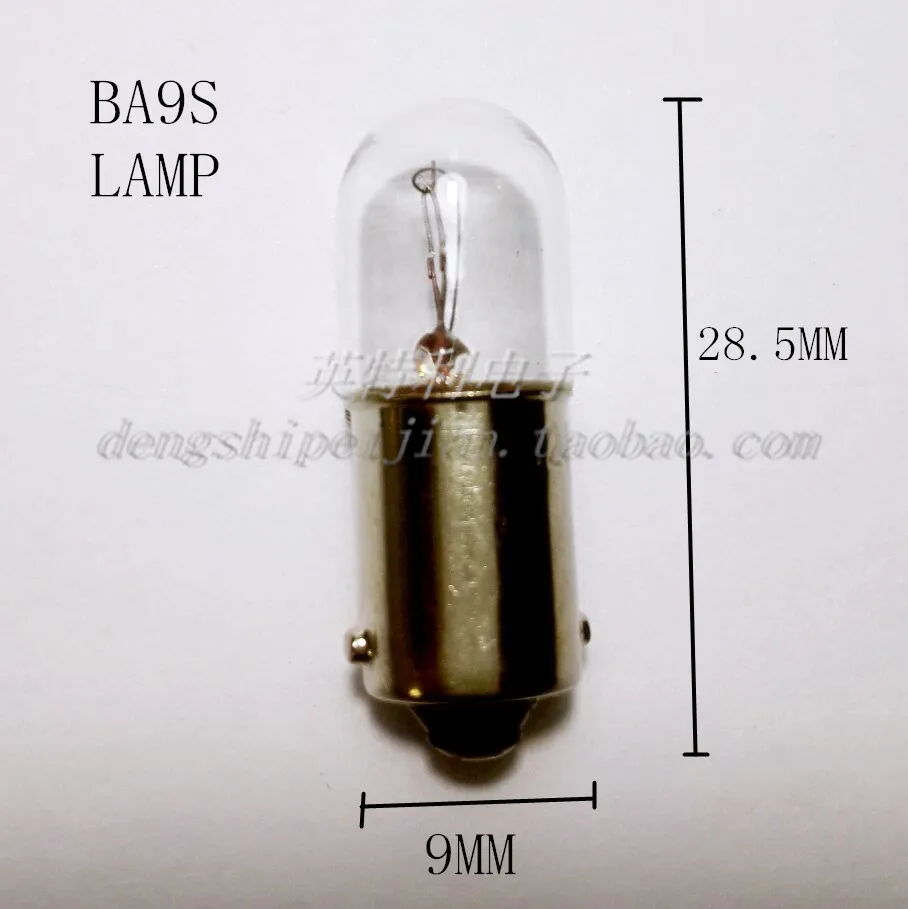 Ampoule 36v 56ma 2w ba9s 9x23mm Ampoule Lampe Ampoule 36 volts 56ma 2 watts NEUF