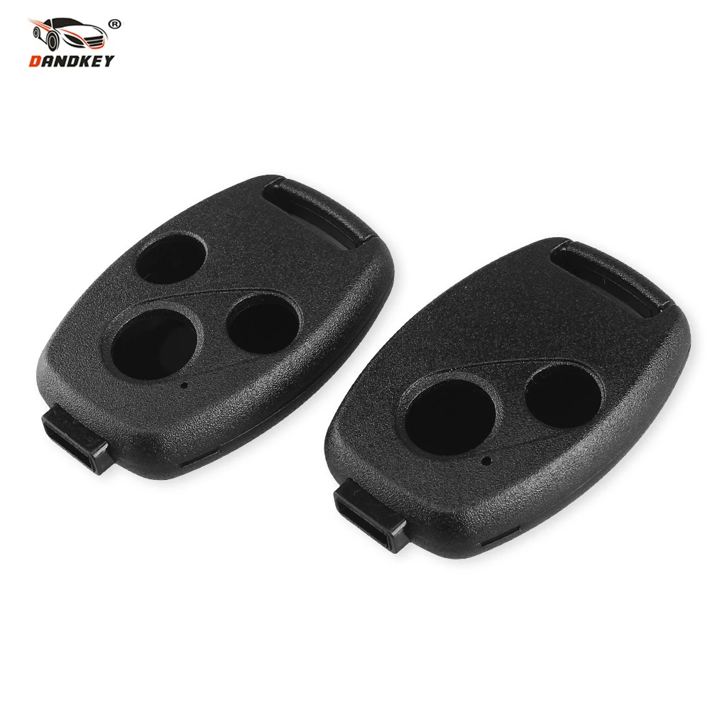 Dandkey 30x2/3 пуговицы удаленного ключи оболочки головы для Honda Accord Civic CRV ПИЛОТ 2007 2008 2009
