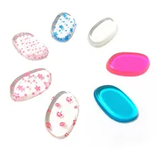 Elecool силиконовый гель косметический слоеный прозрачный порошковый спонж для лица желе макияж аксессуары 7 цветов