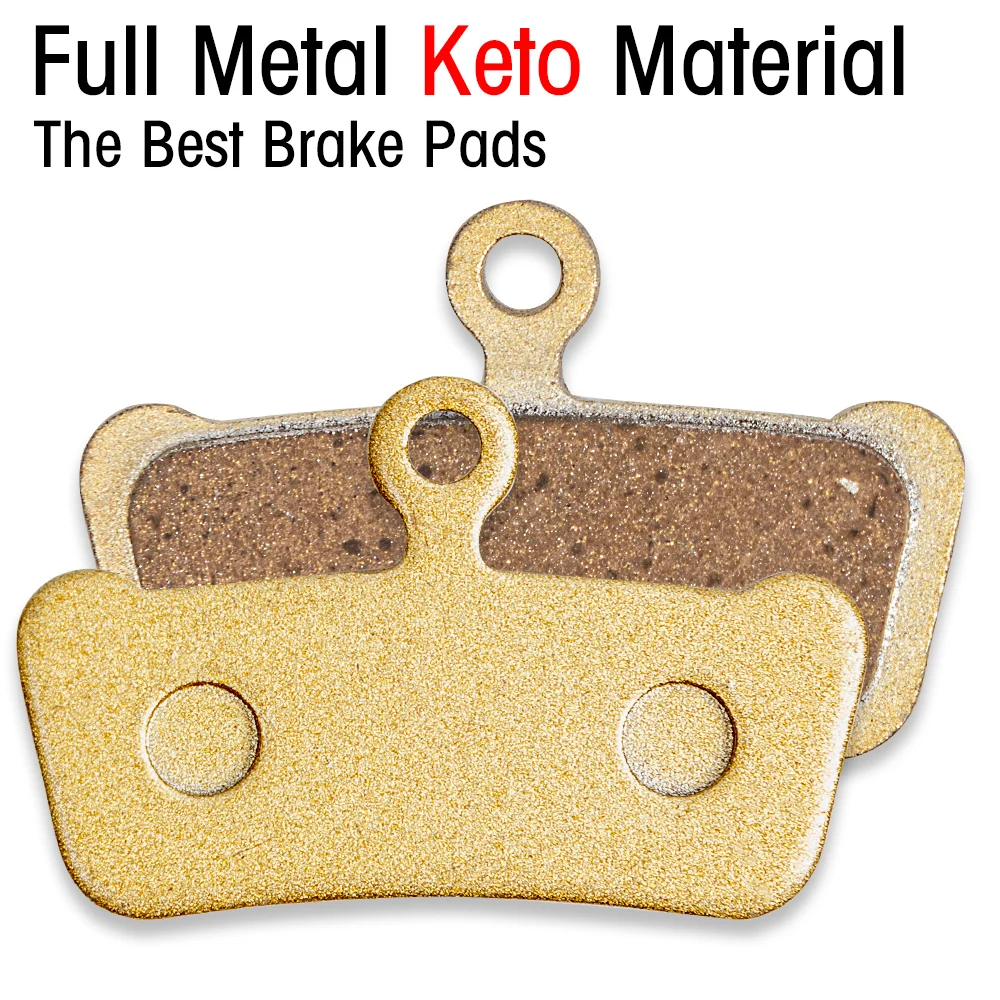 Full Metal Keto Bicycle Disc Brake Pads For SRAM Guide RSC/RS/R Avid XO E7 E9 Trail 4 Pistions MTB Resin Hydraulic Brake Pad Full Metal Keto Bicycle Disc Brake Pads For SRAM Guide RSC/RS/R Avid XO E7 E9 Trail 4 Pistions MTB Resin Hydraulic Brake Pad