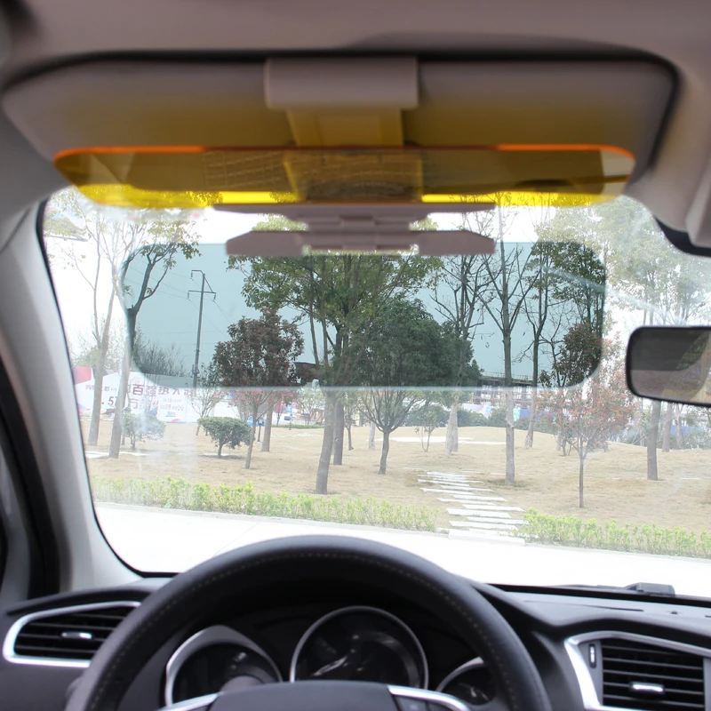 HD Car Sun Visor Car Anti Glare Dazzling Goggle Day Night Vision