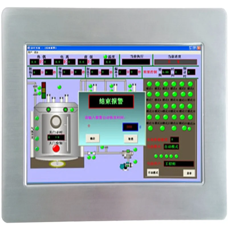 Новый Прочный Промышленных ПК панели встроенный компьютер 10,1 дюймов сенсорный экран с настенным креплением
