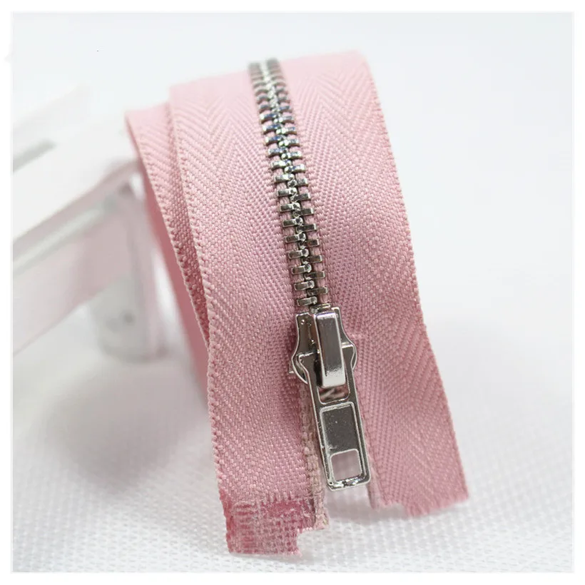 High quality 21cm 3# 5pcs/lot nice Metal Zipper for Sewing zip Garment