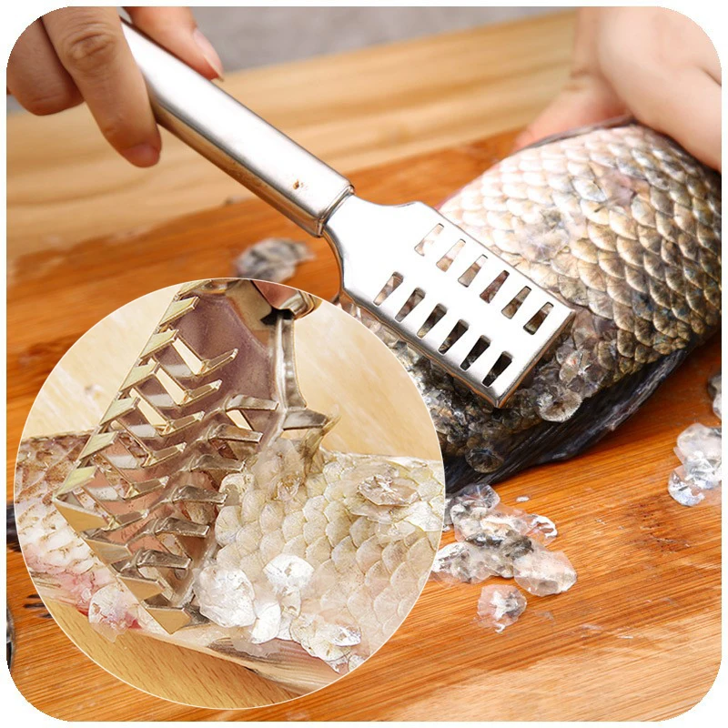 Stainless Steel Kitchen Tools Fish Cleaning Knife Scales Scraper Scale