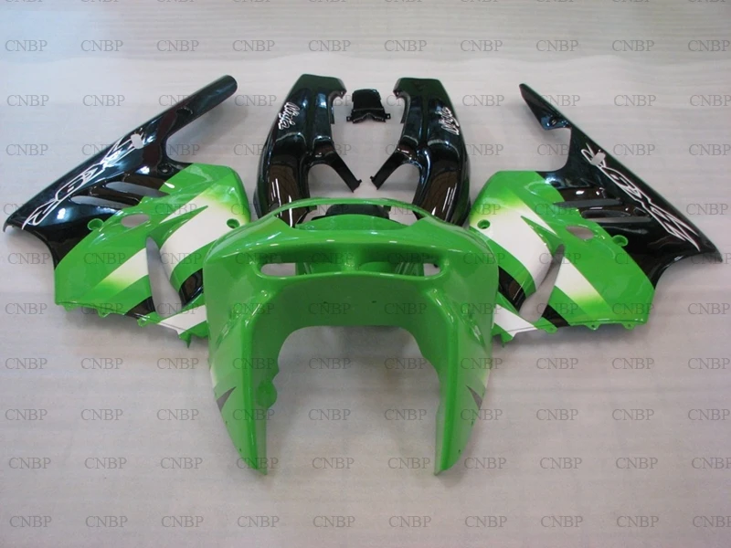 

Zx9r 1994 - 1997 Full Body Kits Zx-9r 1996 Fairings Zx9r 1994 Green Black White Fairings
