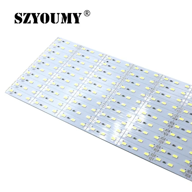 

SZYOUMY 5730 LED Bar Light Non-Waterproof 5730 SMD 72 LEDs/M LED Rigid Strip DC12V LED Tube Hard LED Strip Lamp
