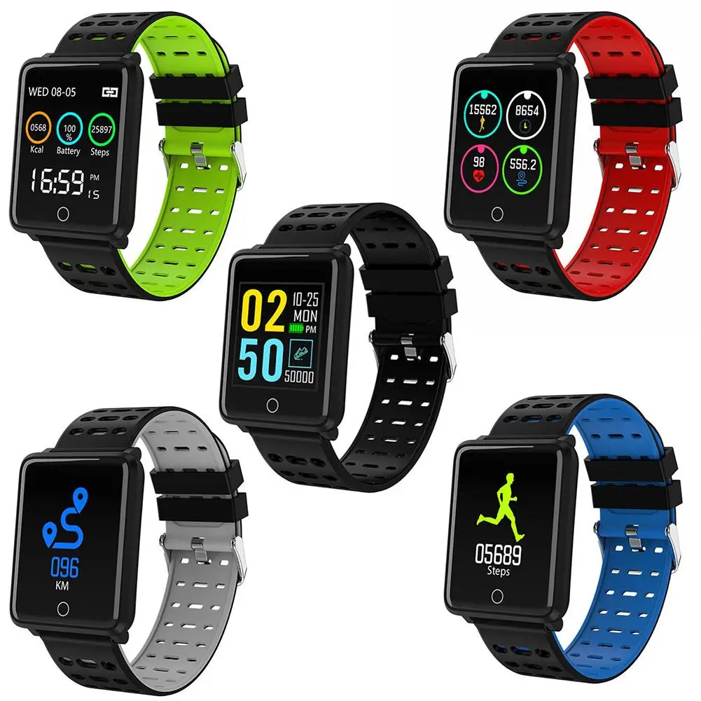 

New Waterproof Heart Rate Monitor Wristband Bluetooth Smart Bracelet for iOS Android