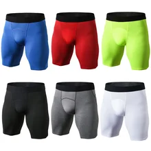 Мужские тренировочные фитнес-плотно спортивные шорты быстросохнущие Стрейчевые спортивные шорты YLSPR0060