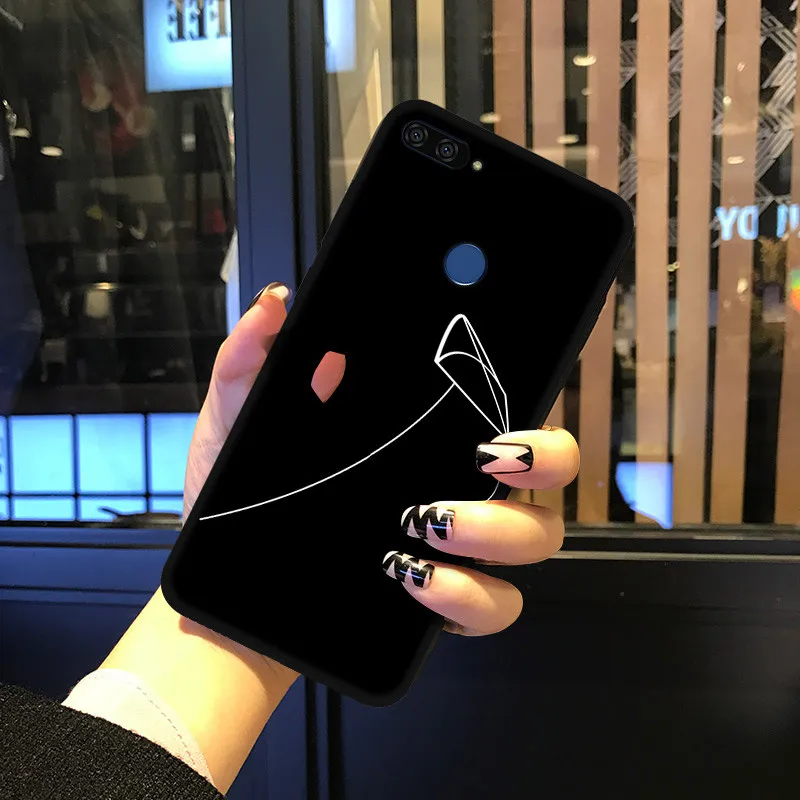 Чехол для Huawei Y5 Lite Y6 Prime 2018 модный силиконовый мягкий чехол Honor 7A Pro 7C зеркальный honor