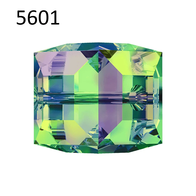 (1 шт.) австрийские бусины Swarovski 8 мм 5601 кубических бусин стразы россыпью для