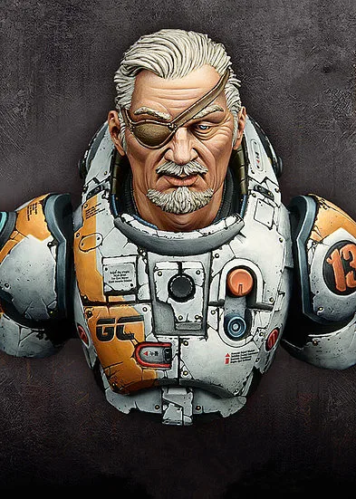 1/10 бюст каучуковая фигурка комплект Unassambled Неокрашенный BUST182
