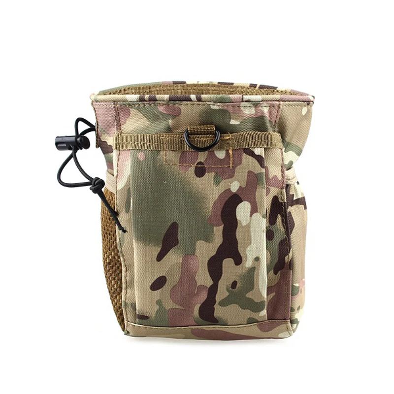 Camouflage Bag Military Waist Molle Pack Weapons Tactics Outdoor Sport Bag Hunting Folding Mag Recovery Dump Small Pouch